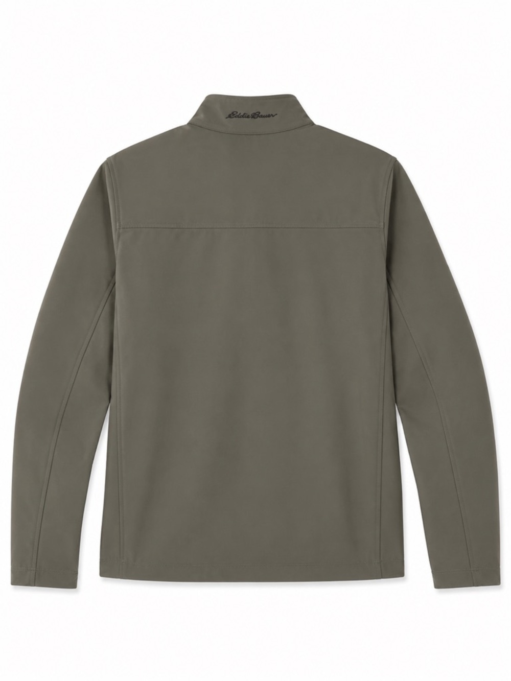 Eddie Bauer Jacket Weather Resistant Fleece Lined Olive Green Men's Medium - Picture 4 of 5